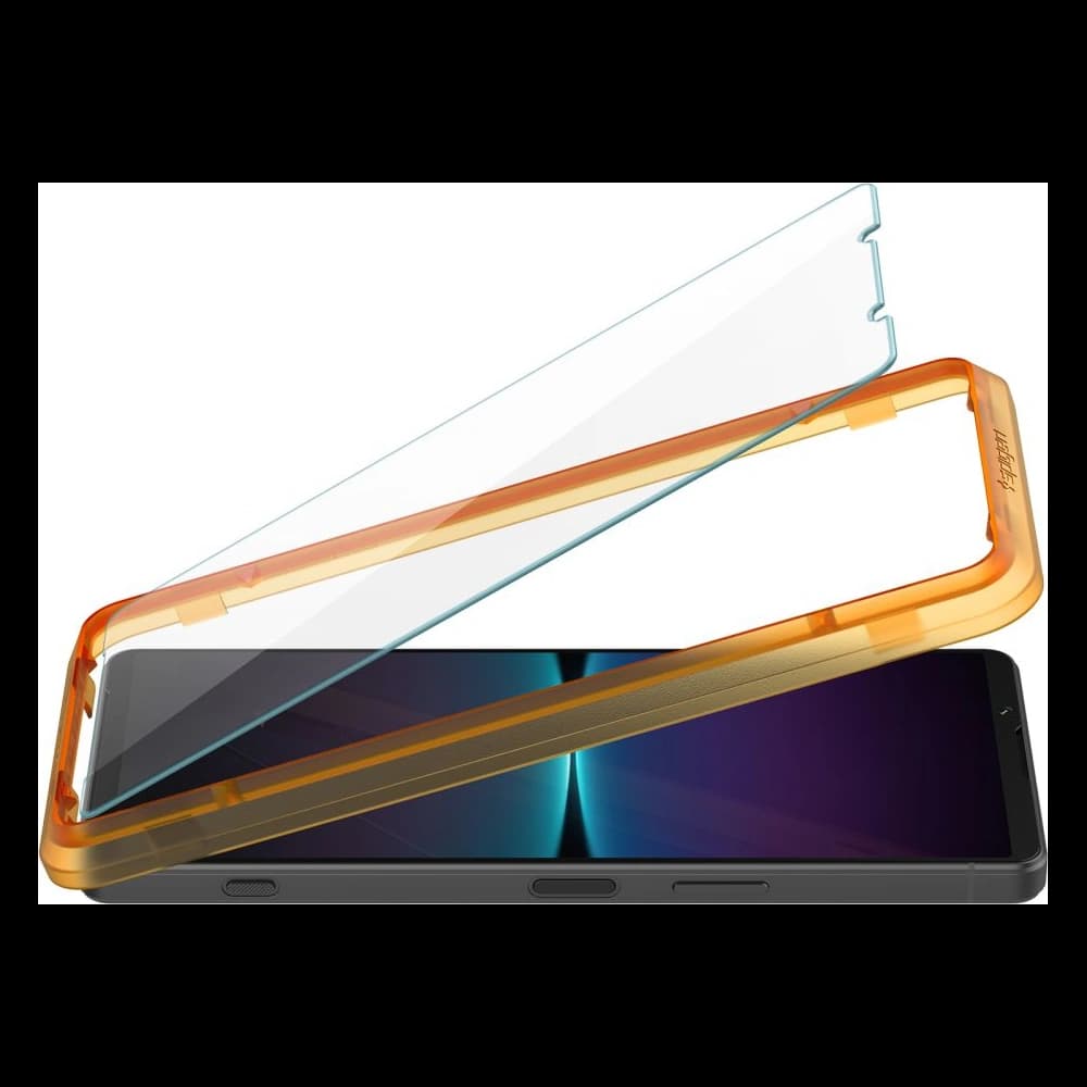 Gehärtetes Glas Spigen GLAS.tR Slim AlignMaster Sony Xperia 1 IV [2 PACK] - 5