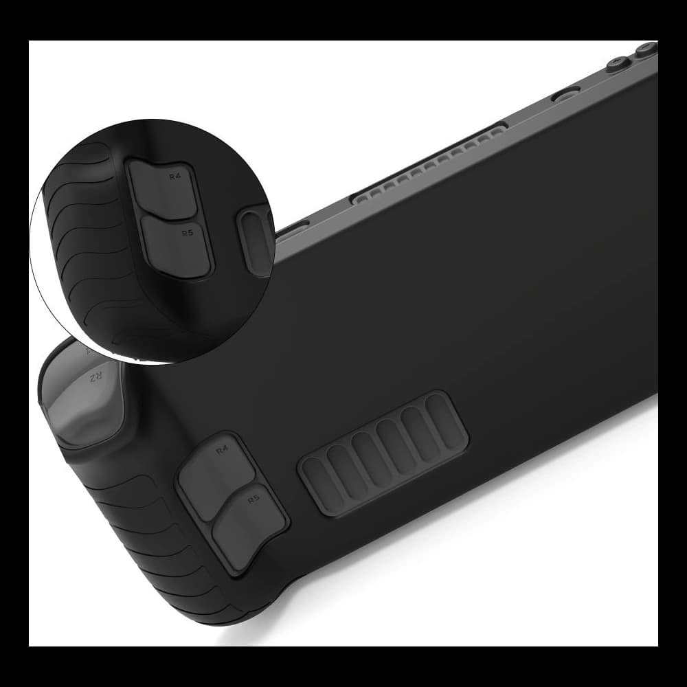 Hülle Tech-Protect TPUCarbon Valve Steam Deck LCD / OLED Schwarz - 6