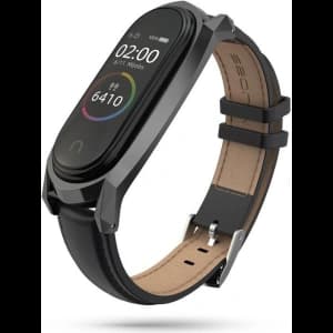 Tech-Protect Herms Armband Xiaomi Mi Band 7 Schwarz
