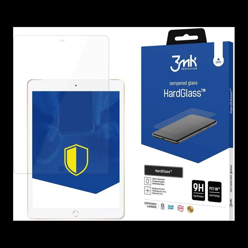 Gehärtetes Glas 3MK HardGlass Apple iPad 10.2 2020/2021 (8. und 9. Generation) - 1