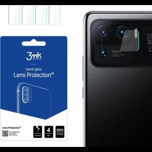 Hybridglas für Kameraobjektiv 3MK Lens Protection Xiaomi Mi 11 Ultra 5G [4 PACK]