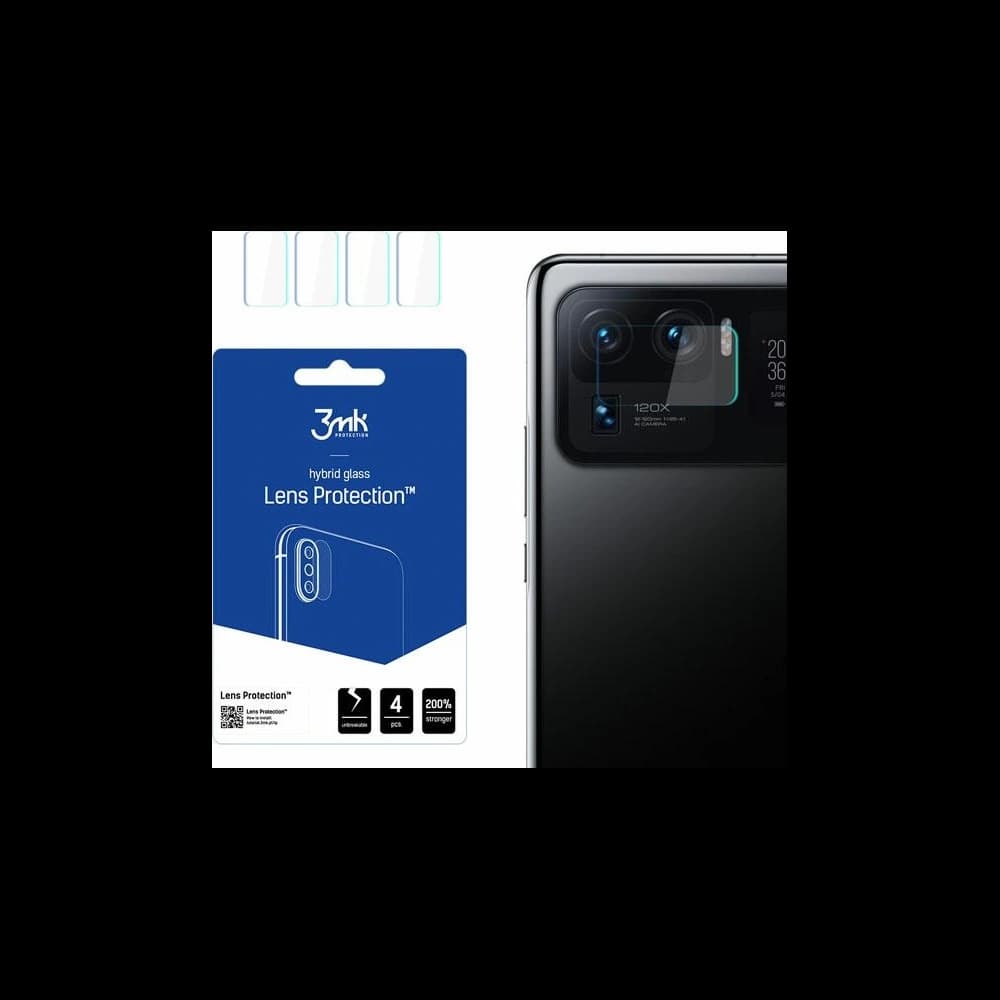 Hybridglas für Kameraobjektiv 3MK Lens Protection Xiaomi Mi 11 Ultra 5G [4 PACK] - 1