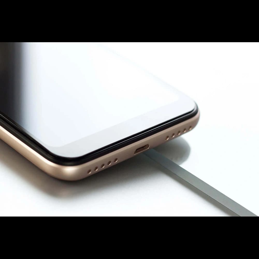 Gehärtetes Glas 3MK HardGlass Max Lite Motorola Moto G42 schwarz - 2