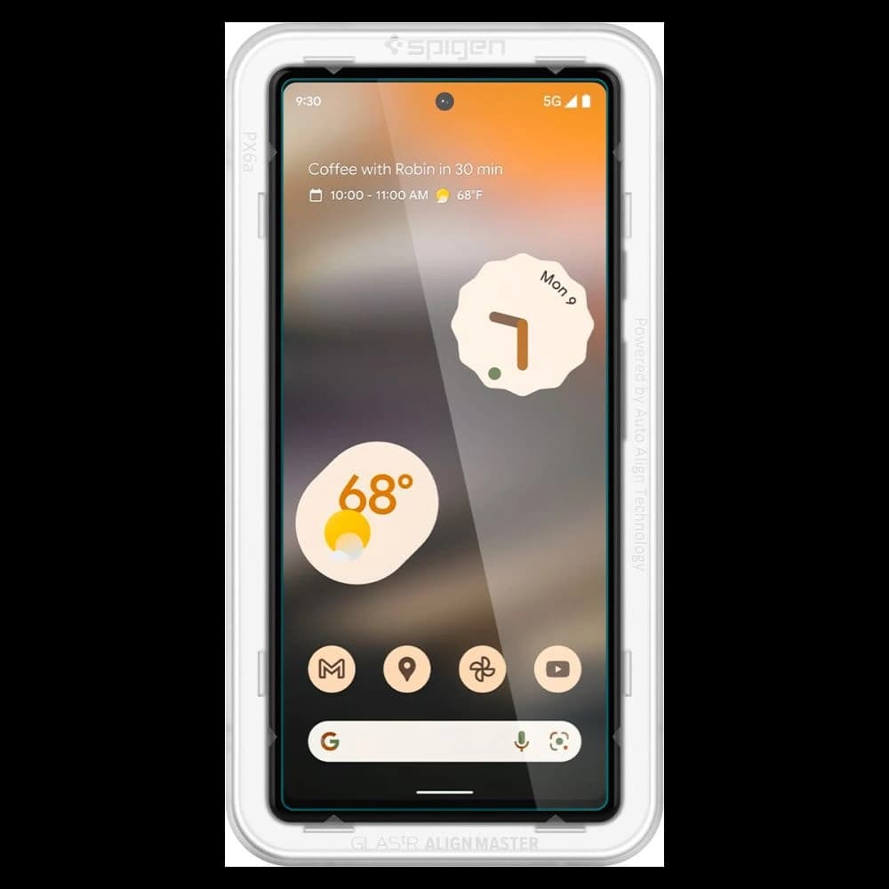 Spigen GLAS.tR Slim AlignMaster Google Pixel 6a [2 PACK] - 2