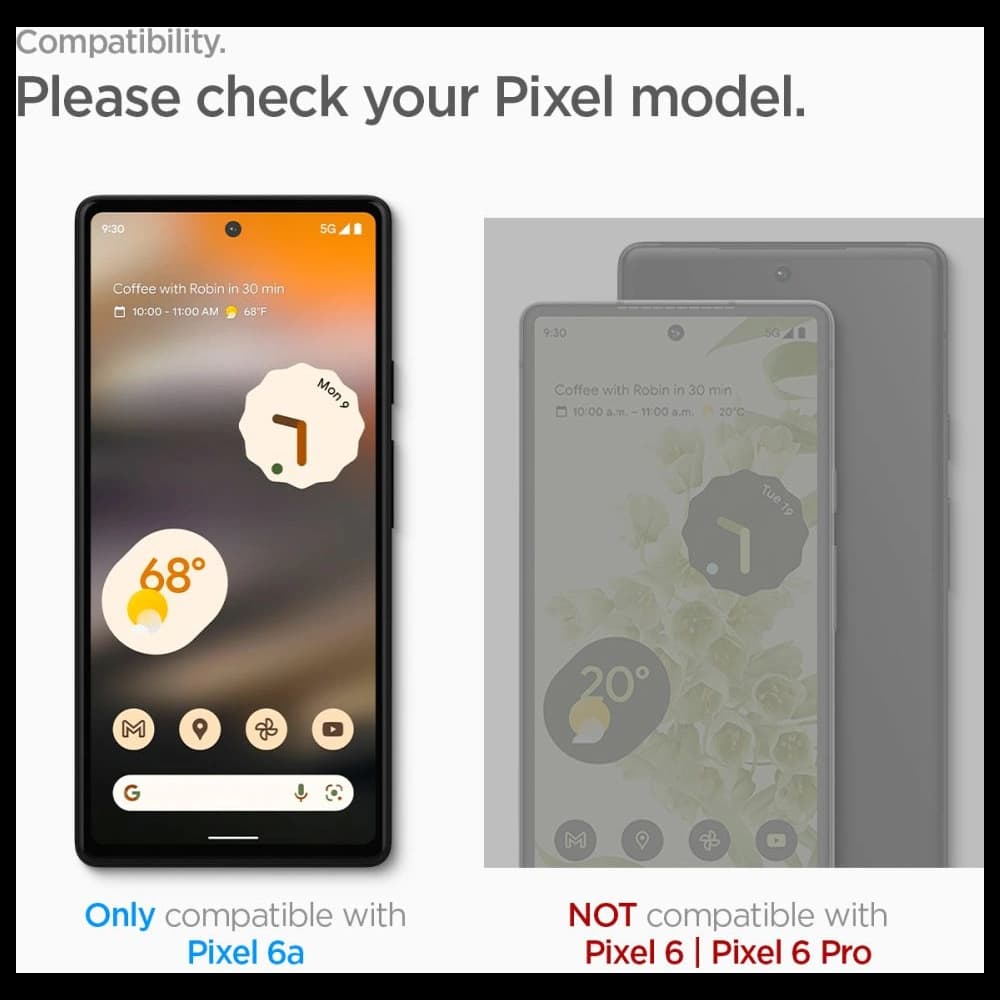 Spigen GLAS.tR Slim AlignMaster Google Pixel 6a [2 PACK] - 7