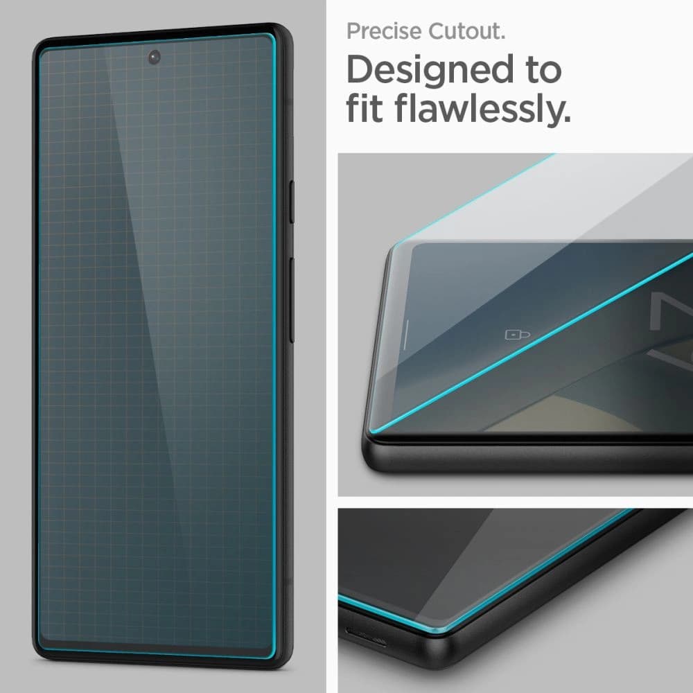 Spigen GLAS.tR Slim AlignMaster Google Pixel 6a [2 PACK] - 11