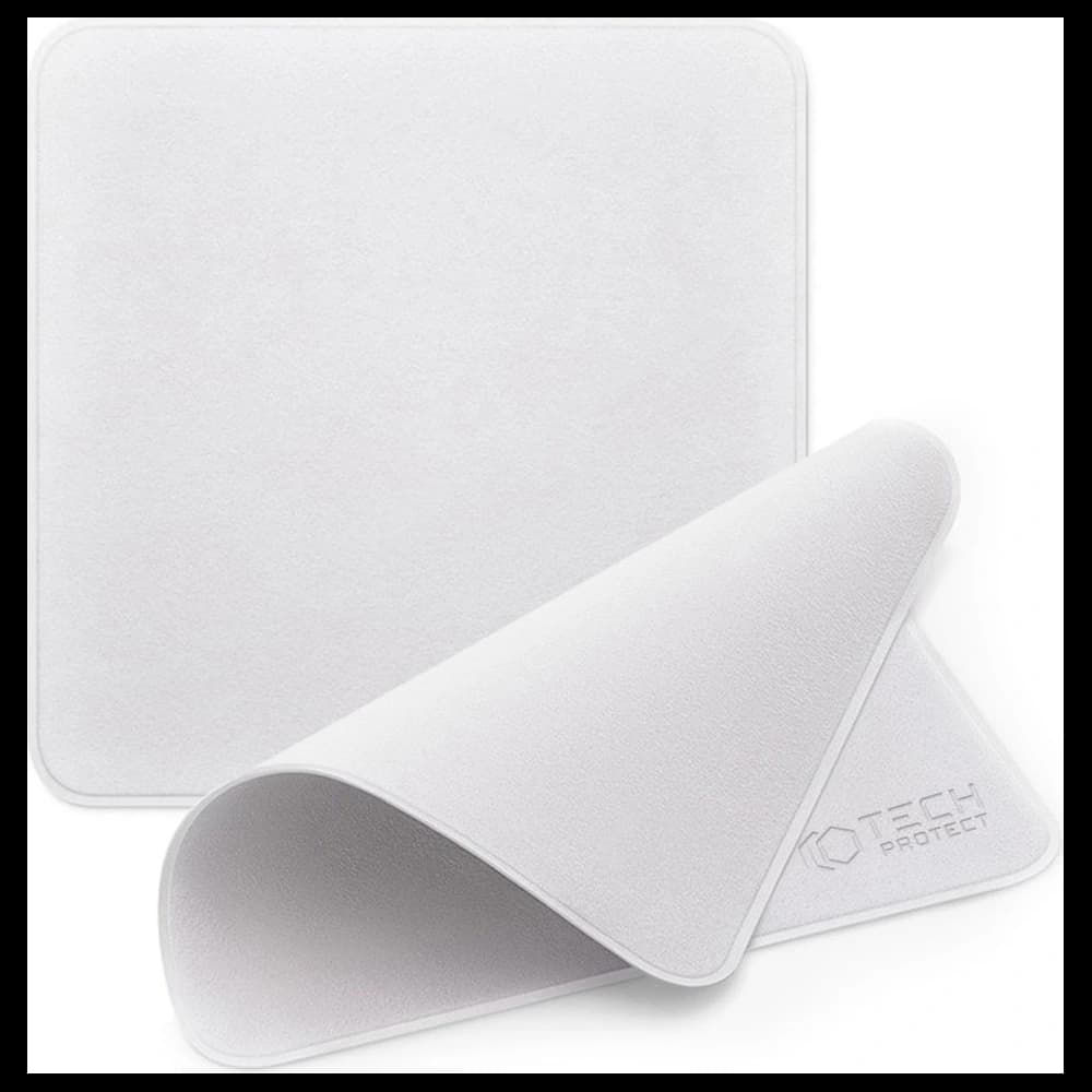 Șervețel pentru ecrane Tech-Protect Polishing Cloth Grey [2 PACK] - 1