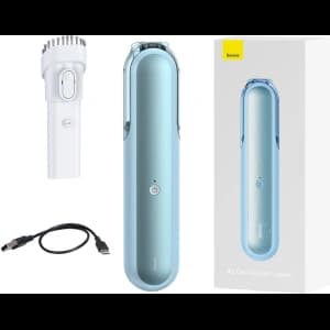 Bezdrátový automobilový vysavač Baseus A1 mini 4000Pa, 30W modrý