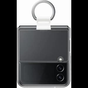 Samsung Galaxy Z Flip 4 EF-OF721CTEGWW transparent Clear Cover Ring