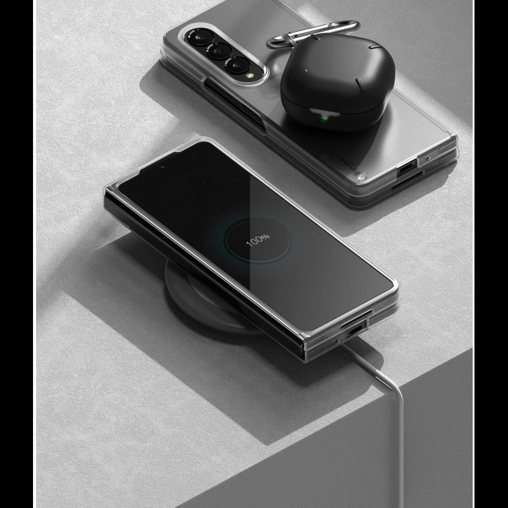Etui Ringke Slim Samsung Galaxy Z Fold 4 Matně Čiré - 8