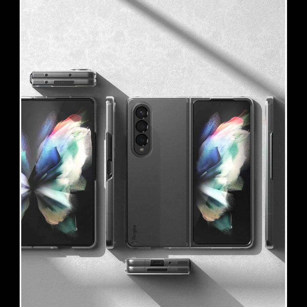 Etui Ringke Slim Samsung Galaxy Z Fold 4 Matně Čiré - 9