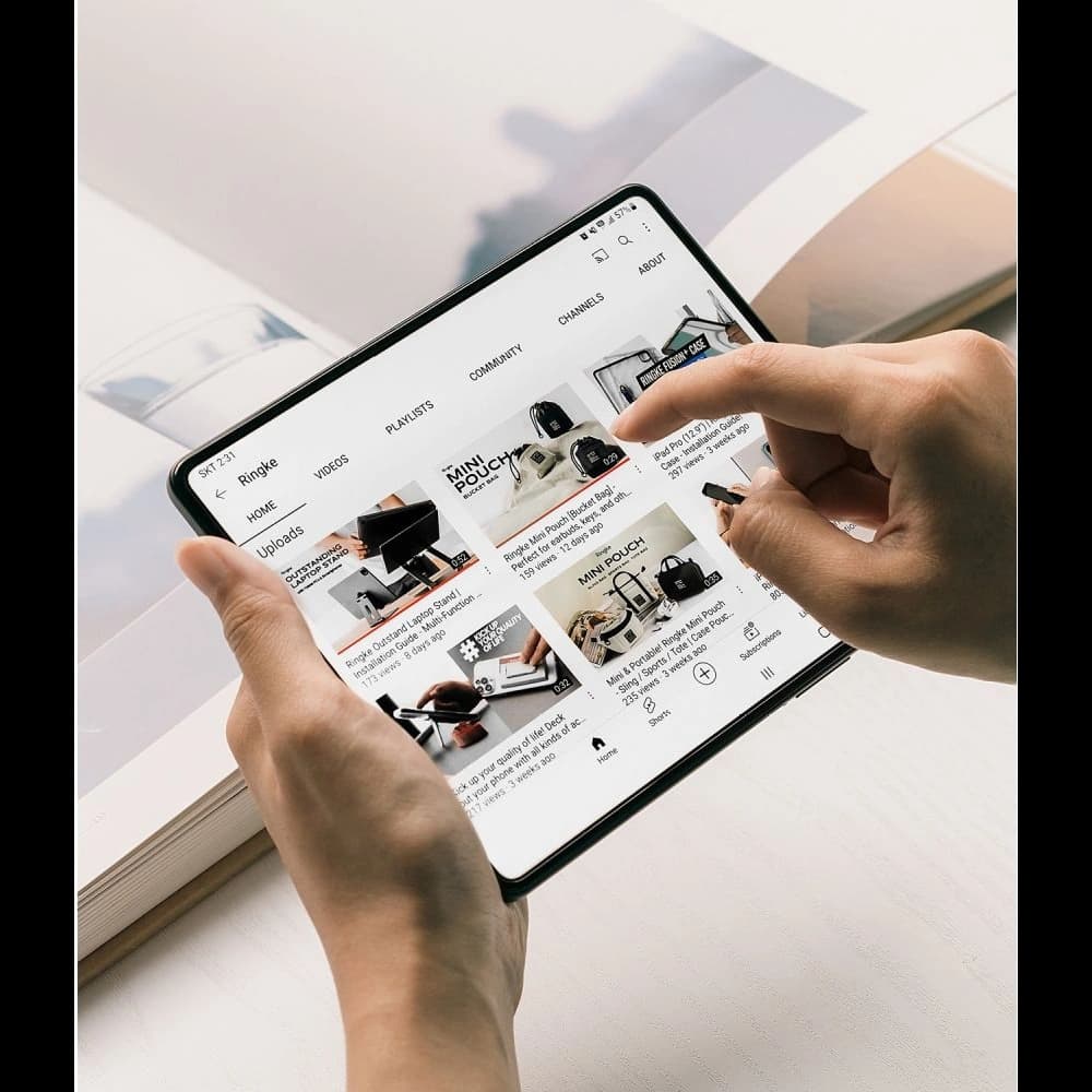 Folia hydroželová Ringke Dual Easy Samsung Galaxy Z Fold 4 [2 PACK] - 10