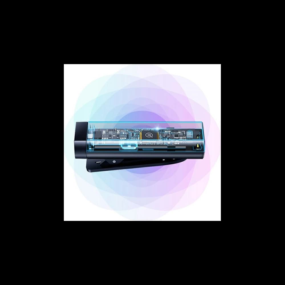 Kabelloses Ansteckmikrofon USAMS ENC 2.4G Wireless Lavalier Mikrofon USB-C + 2x Adapter ZB247MKF01 - 4