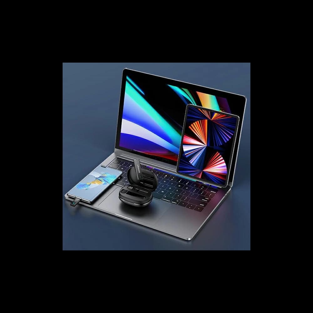 Bezdrátový klopový mikrofon USAMS ENC 2.4G Wireless Lavalier Microphone USB-C ZB243MKF01 - 9