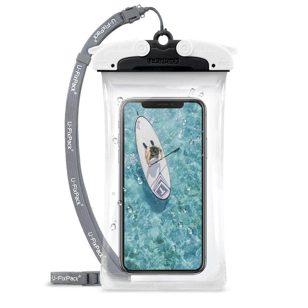 Universelle wasserdichte Hülle Ringke U-Fix Round Gray - 1