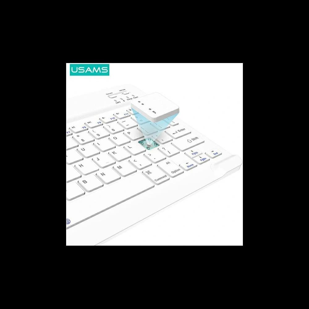 USAMS Winro Case Keyboard Apple iPad 9.7 2018 (6 gen) green cover - white keyboard IPO97YRXX02 - 4