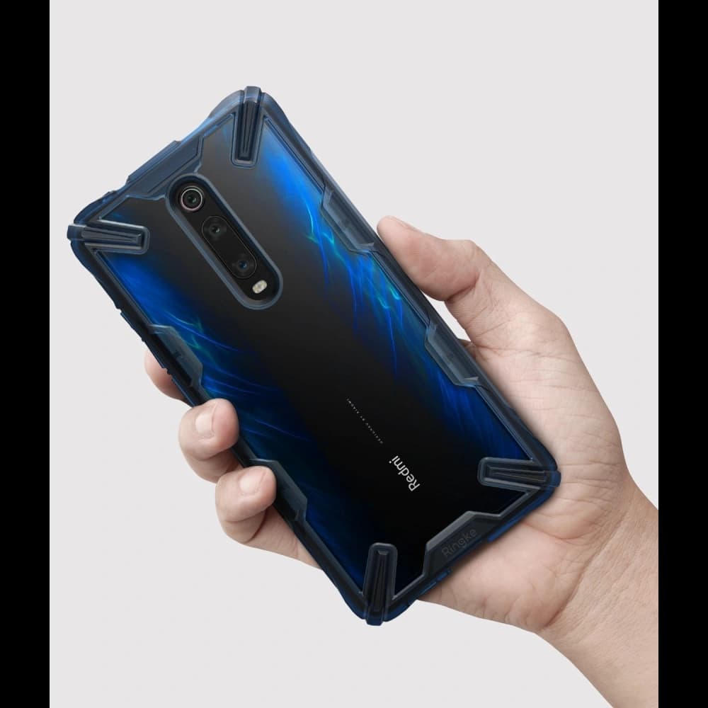 Case Ringke Fusion-X Xiaomi Mi 9T/Pro & Redmi K20/Pro Space Blau - 4