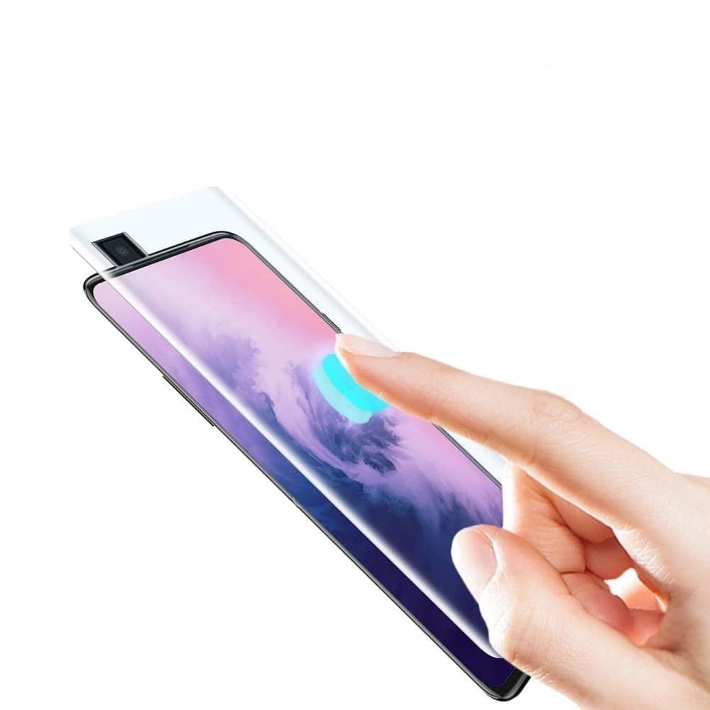 Szkło hartowane z klejem UV Whitestone Dome Glass OnePlus 7 Pro/7T Pro - 3