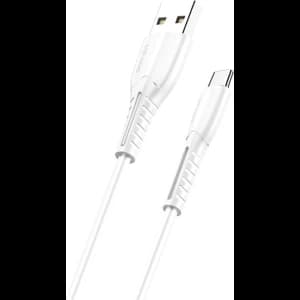 Kabel USAMS U35 microUSB 2A Fast Charge 1m biały/white SJ365USB02