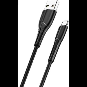 Kabel USAMS U35 microUSB 2A Fast Charge 1m czarny/black SJ365USB01