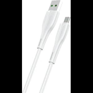 Kabel USAMS U38 microUSB 4A Fast Charge for OPPO 1m biały/white SJ375USB02