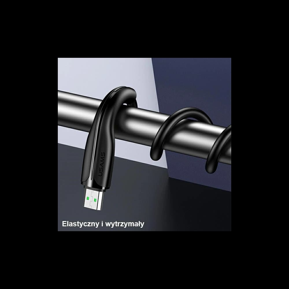 USAMS U38 microUSB Kabel 4A Schnellladung für OPPO 1m weiß SJ375USB02 - 6