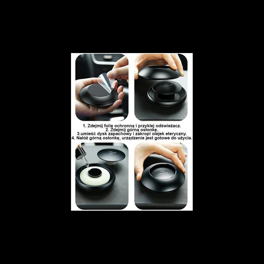 Lufterfrischer USAMS grün/green ZB180XX03 - 10