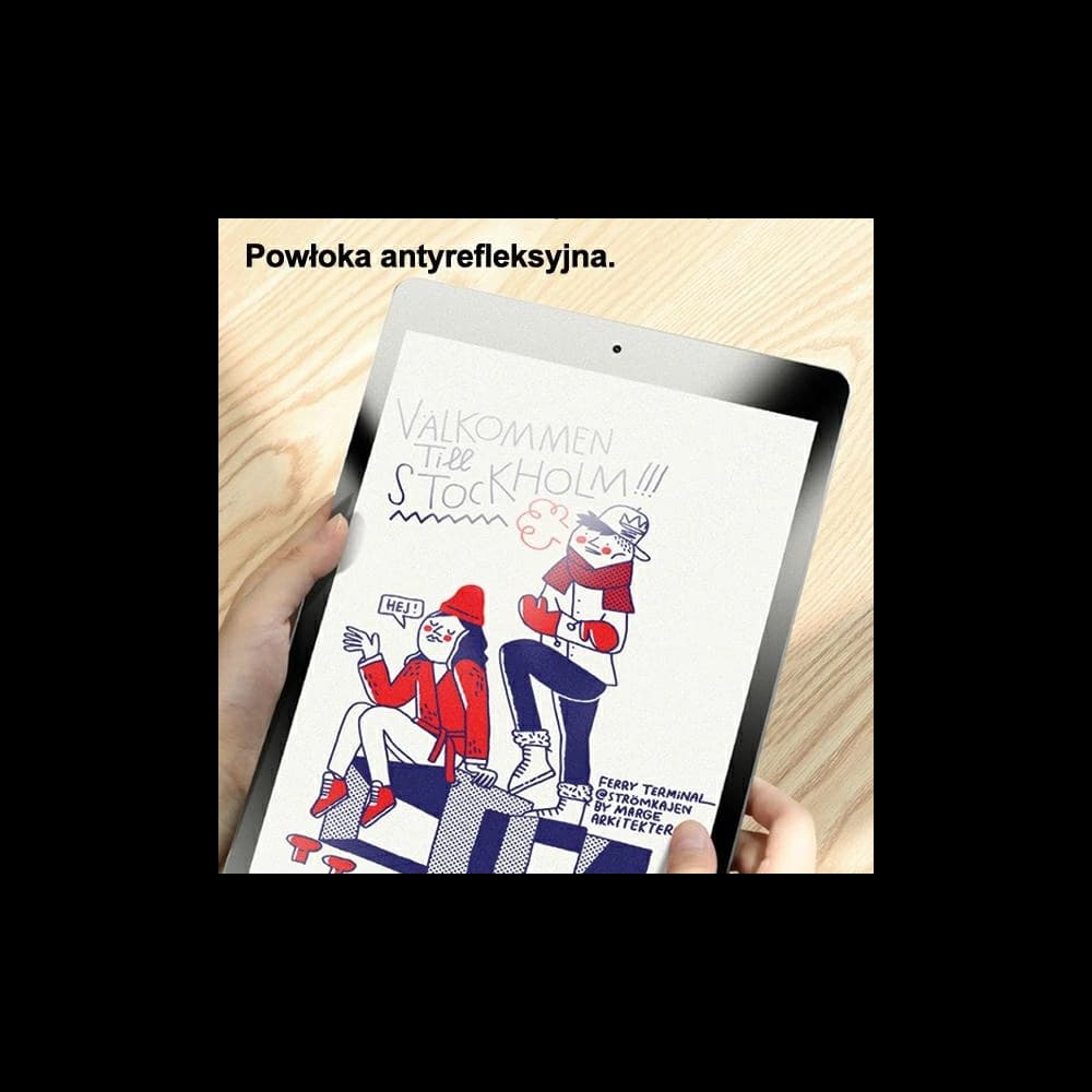 Folia mată USAMS PaperLike pentru Apple iPad Pro 12,9" BH683ZLMXX01 - 7