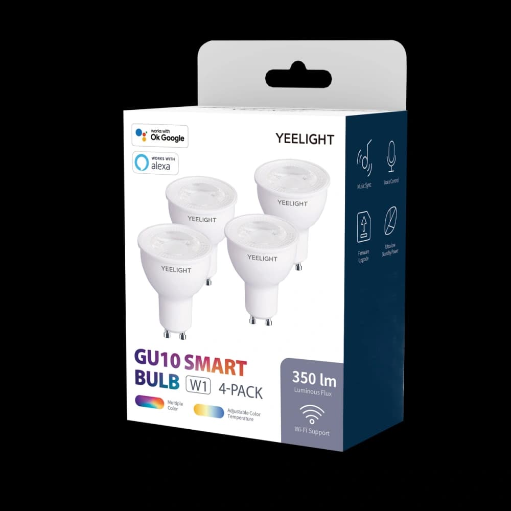 Yeelight W1 Smart Light Bulb GU10 (color) [4 PACK] - 6