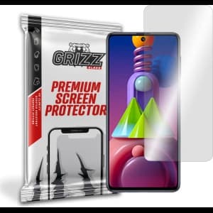 Hybriertes Glas GrizzGlass HybridGlass für Samsung Galaxy M51