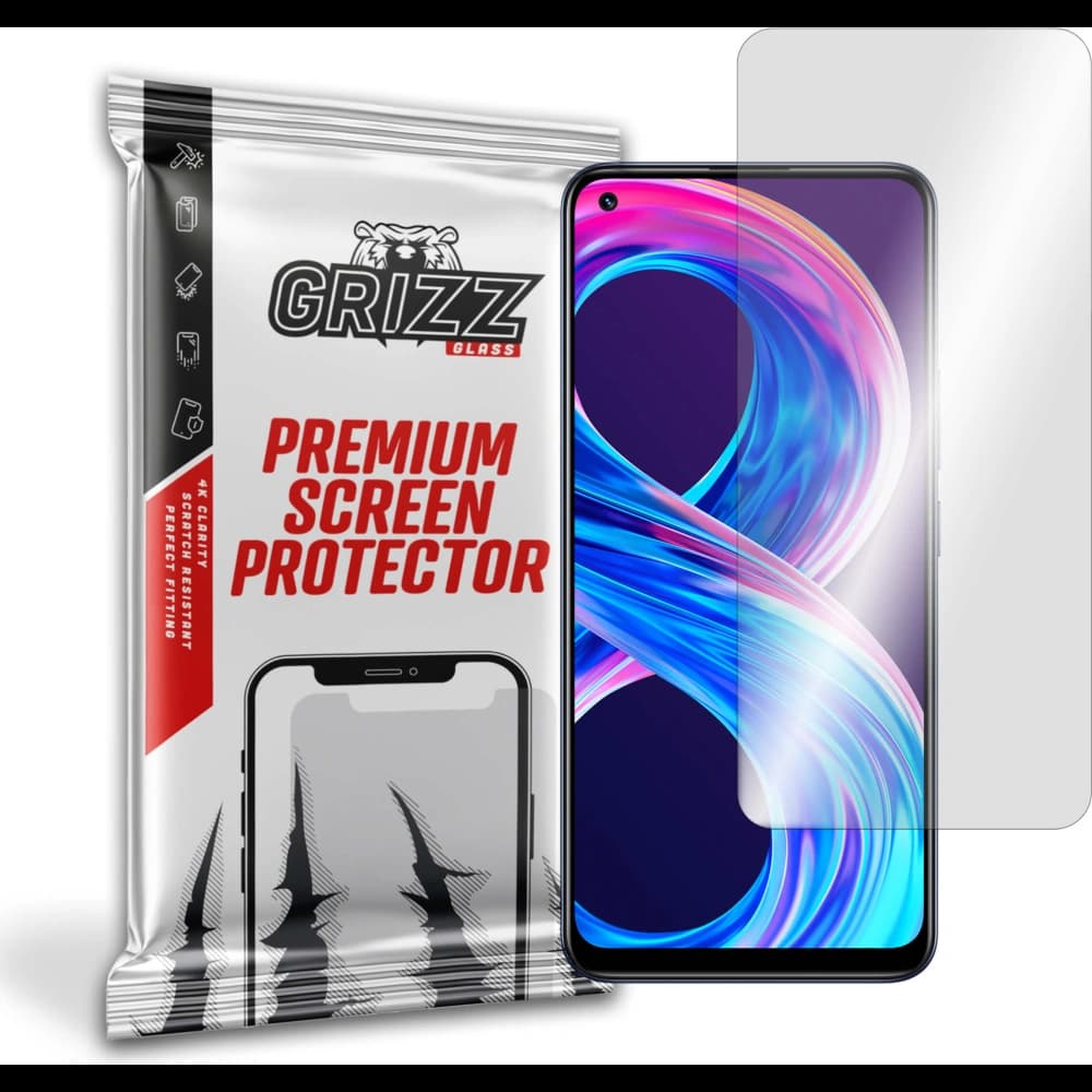 Szkło hybrydowe GrizzGlass HybridGlass do Realme 8 5G - 1