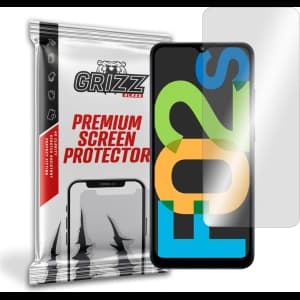 Hybriertes Glas GrizzGlass HybridGlass für Samsung Galaxy F02s