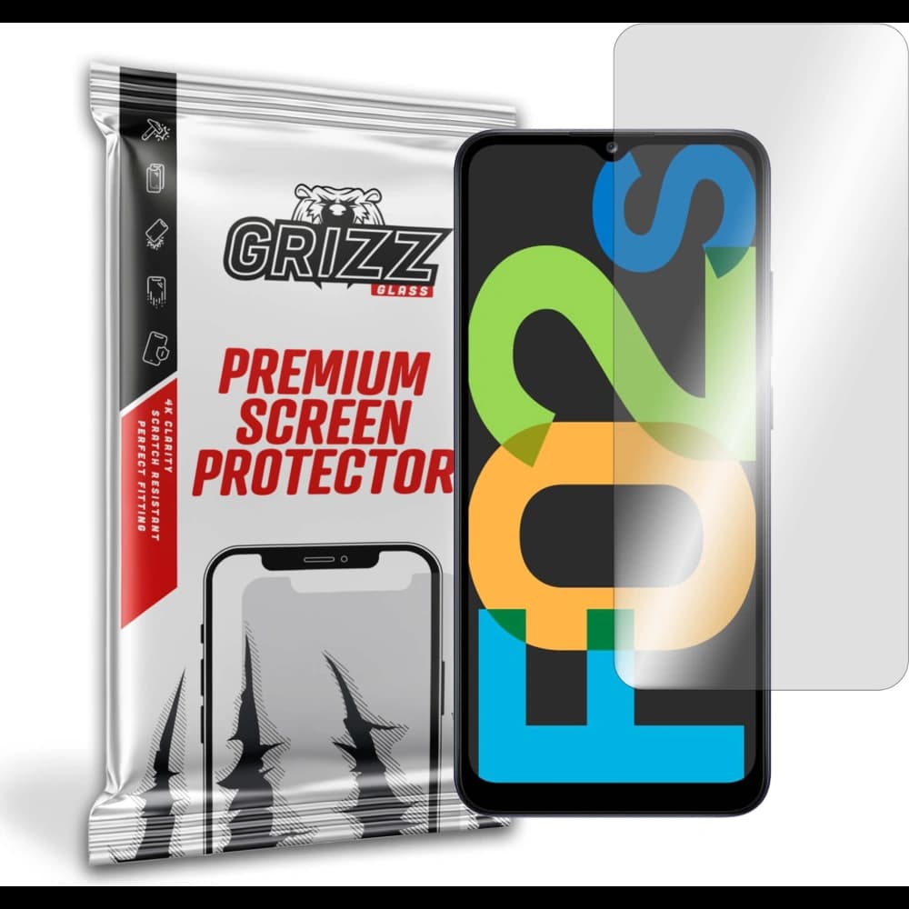 Hybriertes Glas GrizzGlass HybridGlass für Samsung Galaxy F02s - 1