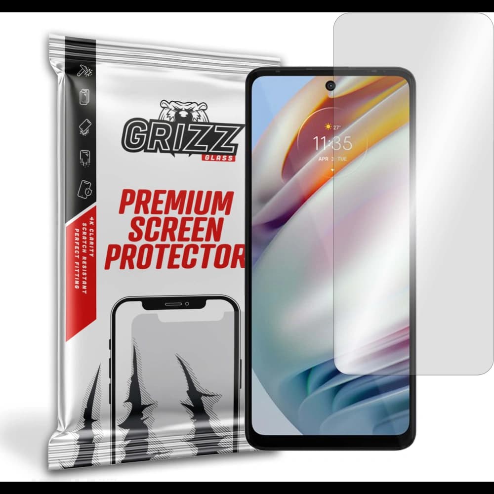 Hybidní sklo GrizzGlass HybridGlass pro Motorola Moto G40 Fusion - 1
