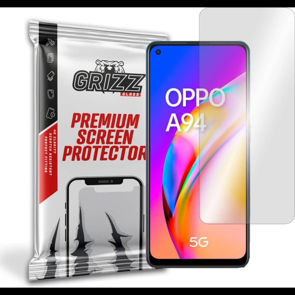 Hybriertes Glas GrizzGlass HybridGlass für Oppo A94 4G - 1