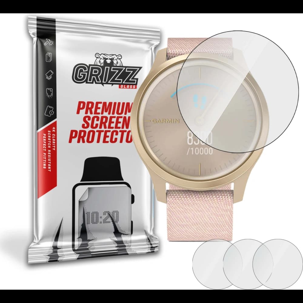 Hydrogel-Folie GrizzGlass Hydrofilm für Garmin Vivomove Style - 1