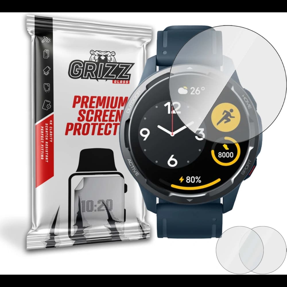Hybriertes Glas GrizzGlass HybridGlass für Xiaomi Watch Color 2 - 1