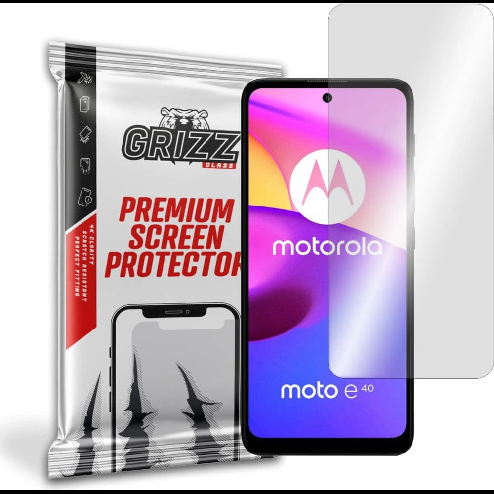 Sticlă hibridă GrizzGlass HybridGlass pentru Motorola Moto E40 - 1