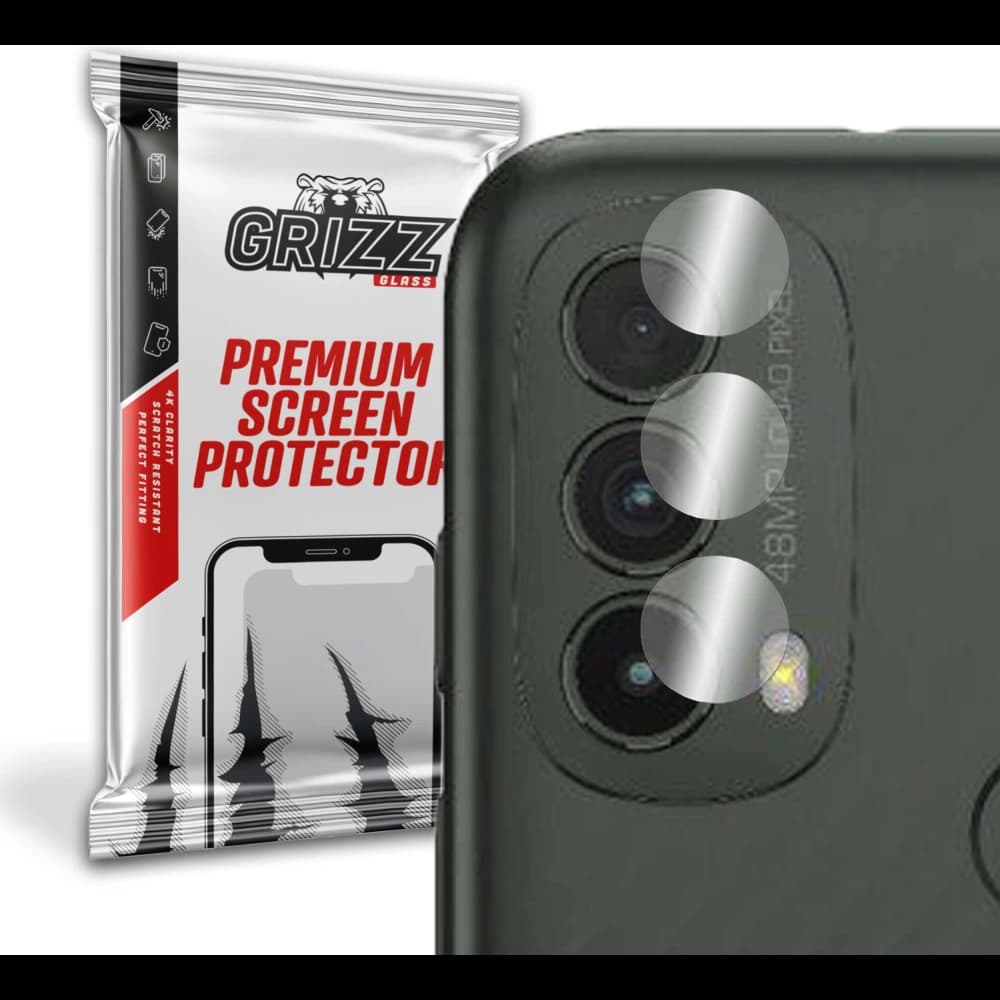 Glas für die Kamera GrizzGlass HybridGlass für Motorola Moto E30 - 1