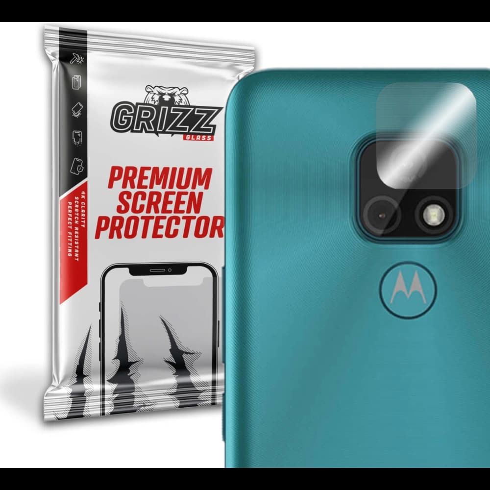 Glas für die Kamera GrizzGlass HybridGlass für Motorola Moto E7 - 1