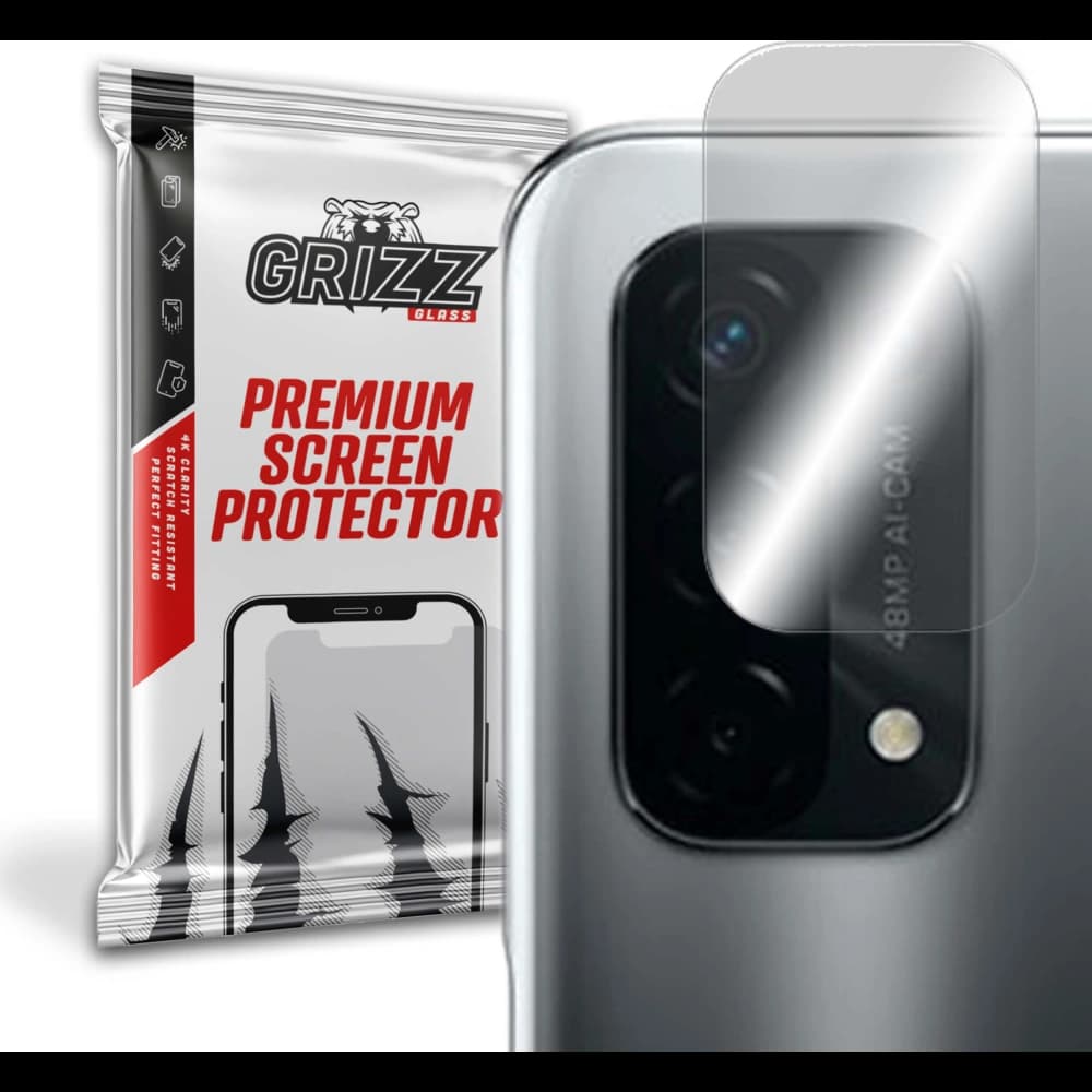 Glas für die Kamera GrizzGlass HybridGlass für Oppo A74 5G - 1