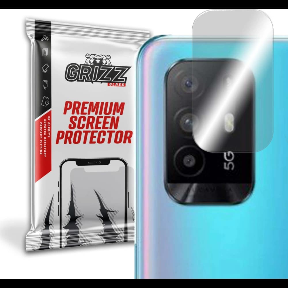 Glas für die Kamera GrizzGlass HybridGlass für Oppo A95 5G - 1