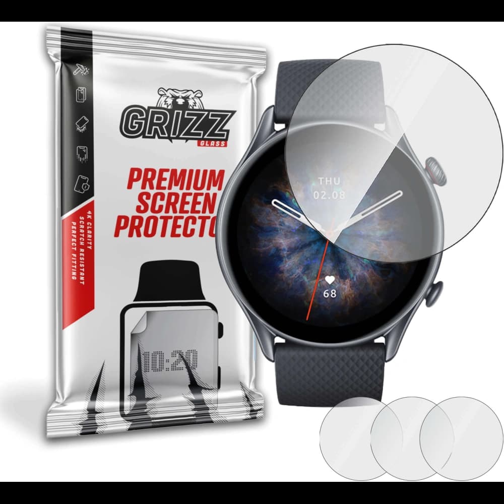 GrizzGlass Hydrofilm Garmin Vivoactive 3 Music - 1