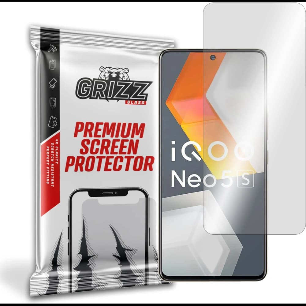 Szkło hybrydowe GrizzGlass HybridGlass do Vivo IQOO Neo 5S 5G - 1