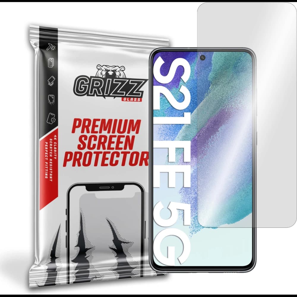 Szkło hybrydowe GrizzGlass HybridGlass do Samsung Galaxy S21 FE 5G - 1