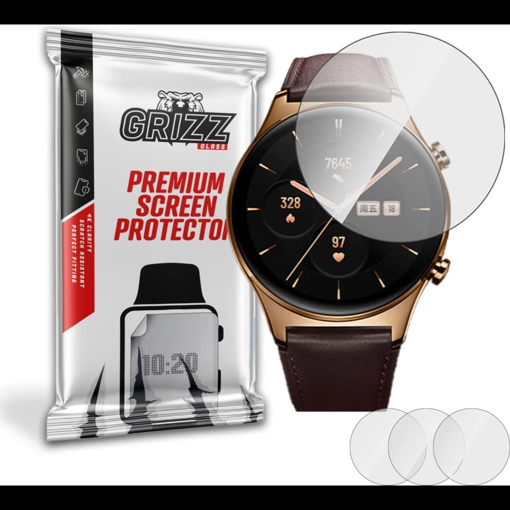 Hydrogel-Folie GrizzGlass Hydrofilm für Honor Watch GS 3 - 1