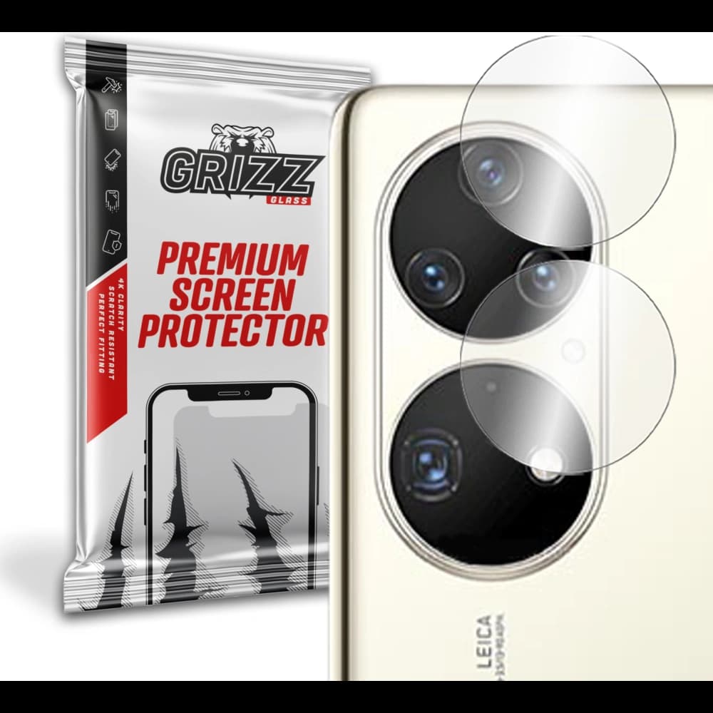 Glas für die Kamera GrizzGlass HybridGlass für Huawei P50 Pro - 1