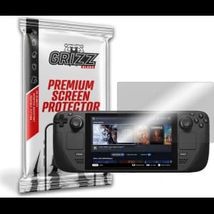 Hybriertes Glas GrizzGlass HybridGlass für Valve Steam Deck LCD / OLED