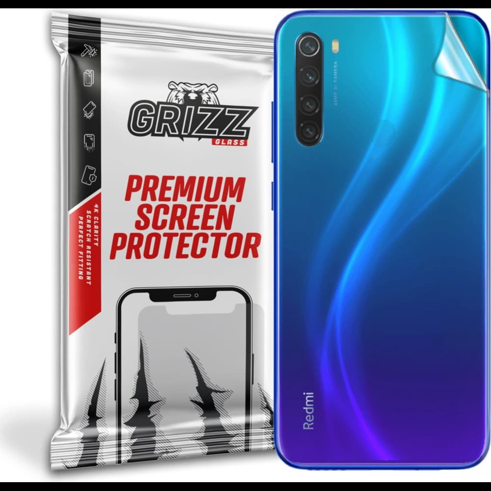 GrizzGlass UltraSkin Xiaomi Redmi Note 8 2021 - 1