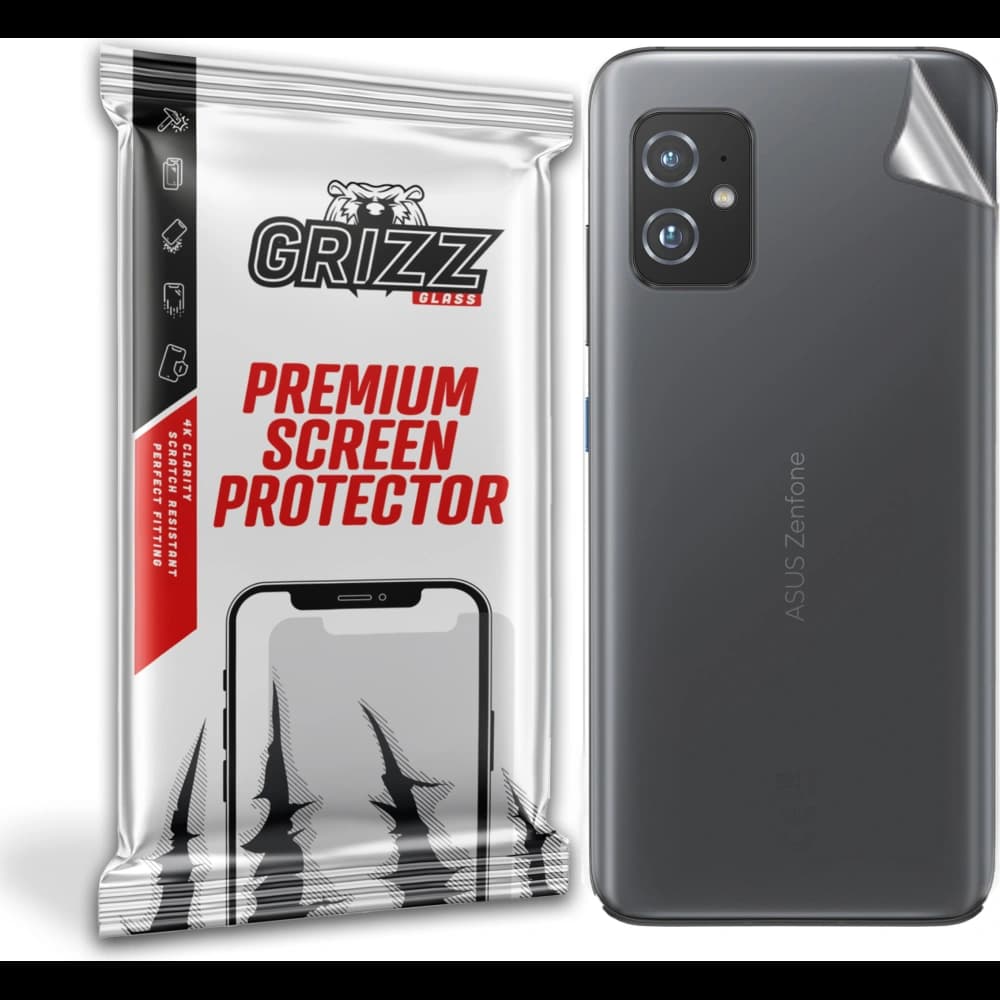 Fólie na zadní stranu GrizzGlass SatinSkin pro Asus Zenfone 8 - 1